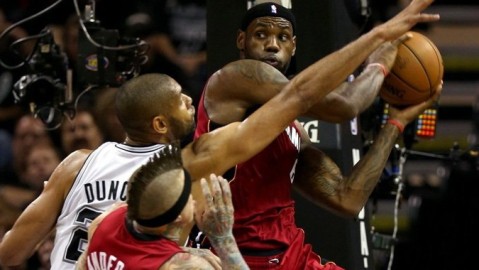 nba季后赛前瞻：马刺vs热火